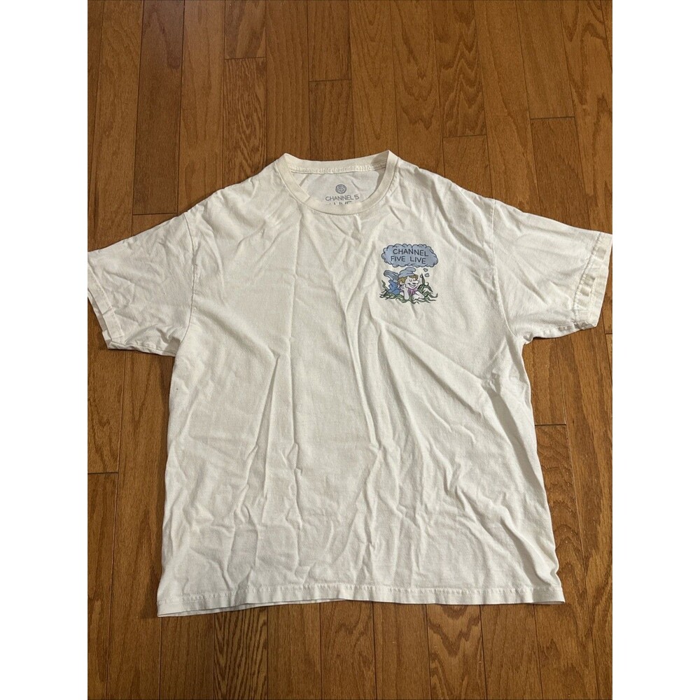 Andrew Callaghan Channel 5 News Live 2022 Concert Tour Tshirt Tee Men's Size XL